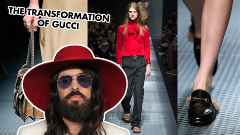 gucci before and after alessandro michele
